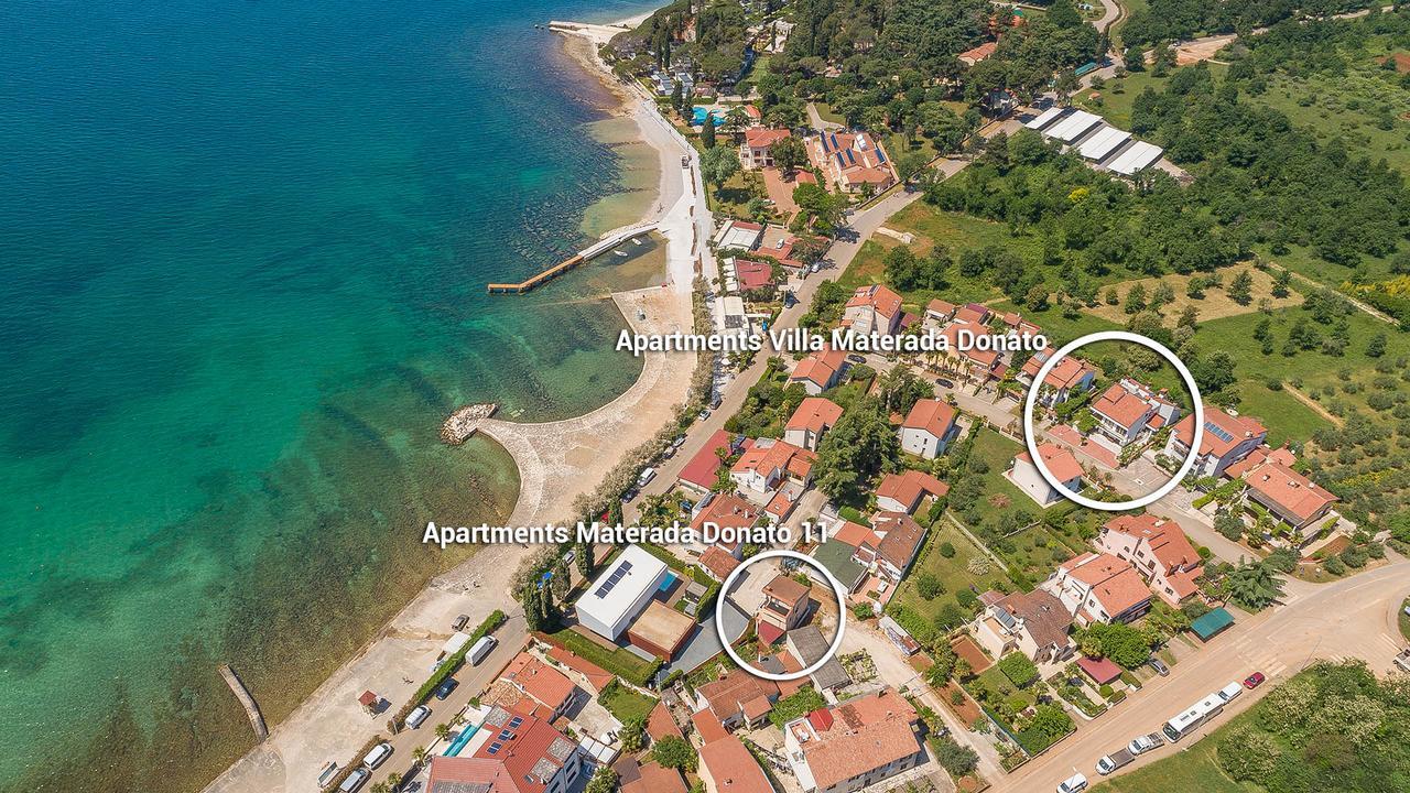 Apartments Villa Materada Donato Porec Esterno foto